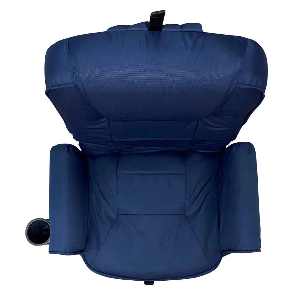 WEST MARINE High-Back Portable Seat with Armrests & Pockets, UV-Resistant, Water-Repellent Fabric