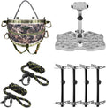 UIIHUNT Tree Saddle Hunting Kit, Platform, Saddle, Climbing Gear