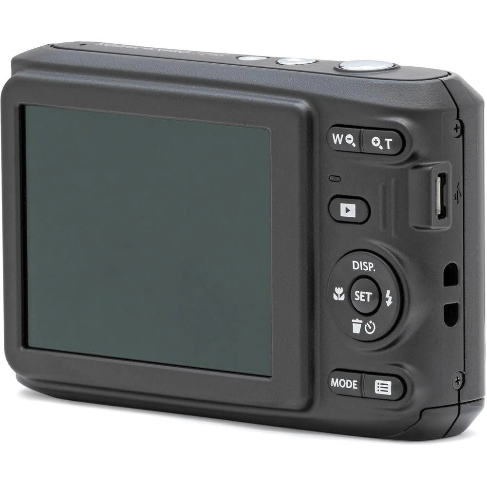 PIXPRO FZ45 Digital Camera (Black) Bundle with 32GB Memory Card