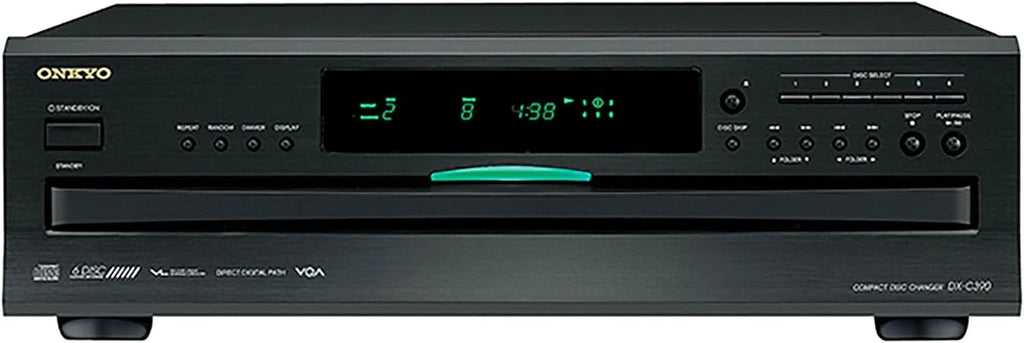 Onkyo DXC390 6 Disc CD Changer,Black