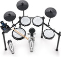 Nitro Max Electric Drum Set with Mesh Pads & Bluetooth