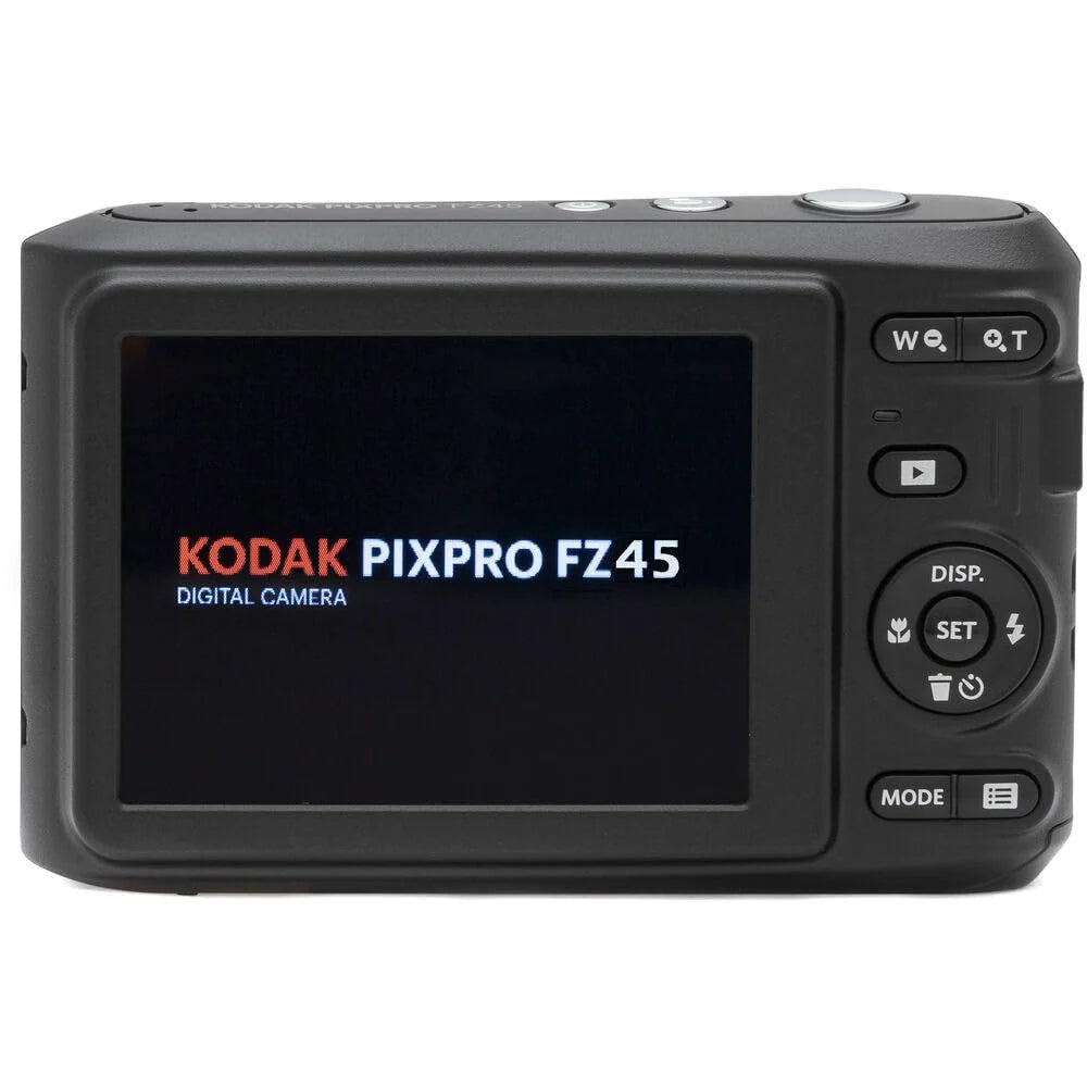 PIXPRO FZ45 Digital Camera (Black) Bundle with 32GB Memory Card