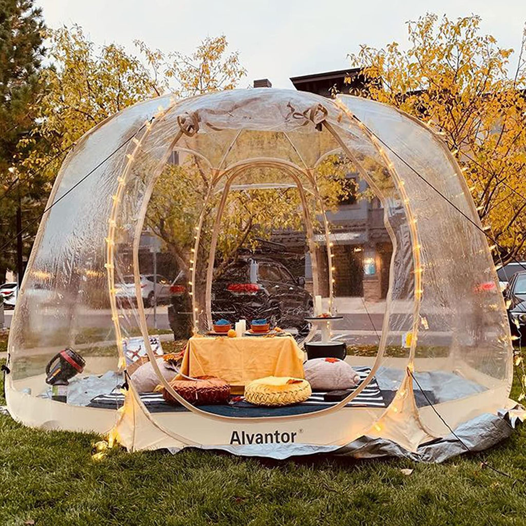 Bubble Tent Pop Up Gazebo, 8-10 Person Igloo Dome Garden Patio Canopy Shelter