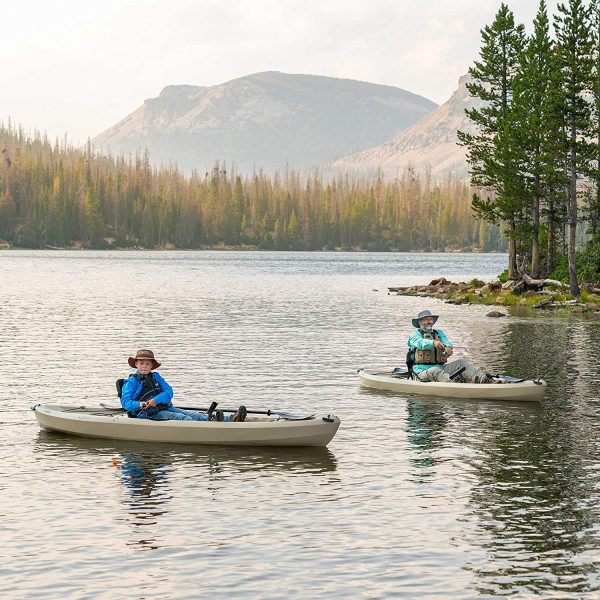 Lifetime 90806 Tamarack Angler 100 Fishing Kayak C 2 Pack (Paddles Included)