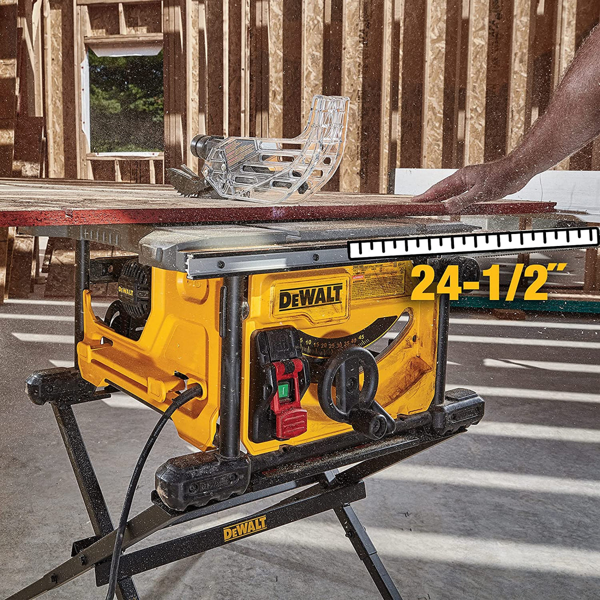 Table Saw for Jobsite, Compact, 8-1/4-Inch (DWE7485)