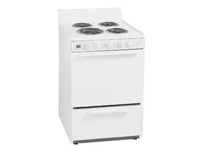 Premier 24 inch Electric Range (White)