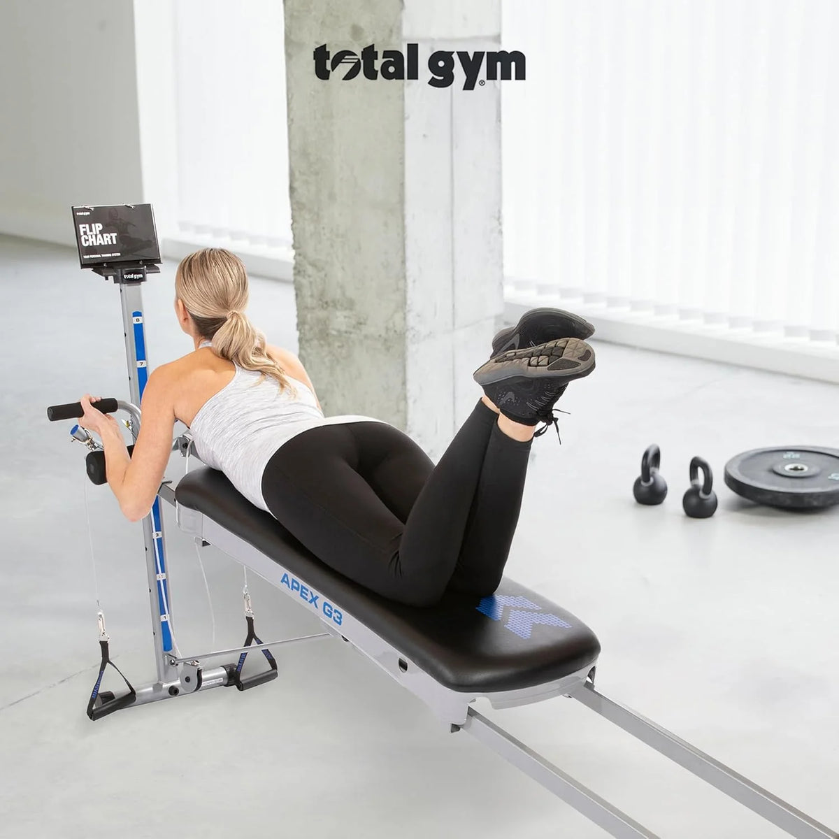 Total Gym APEX Full Body Workout System, Indoor Home Gym