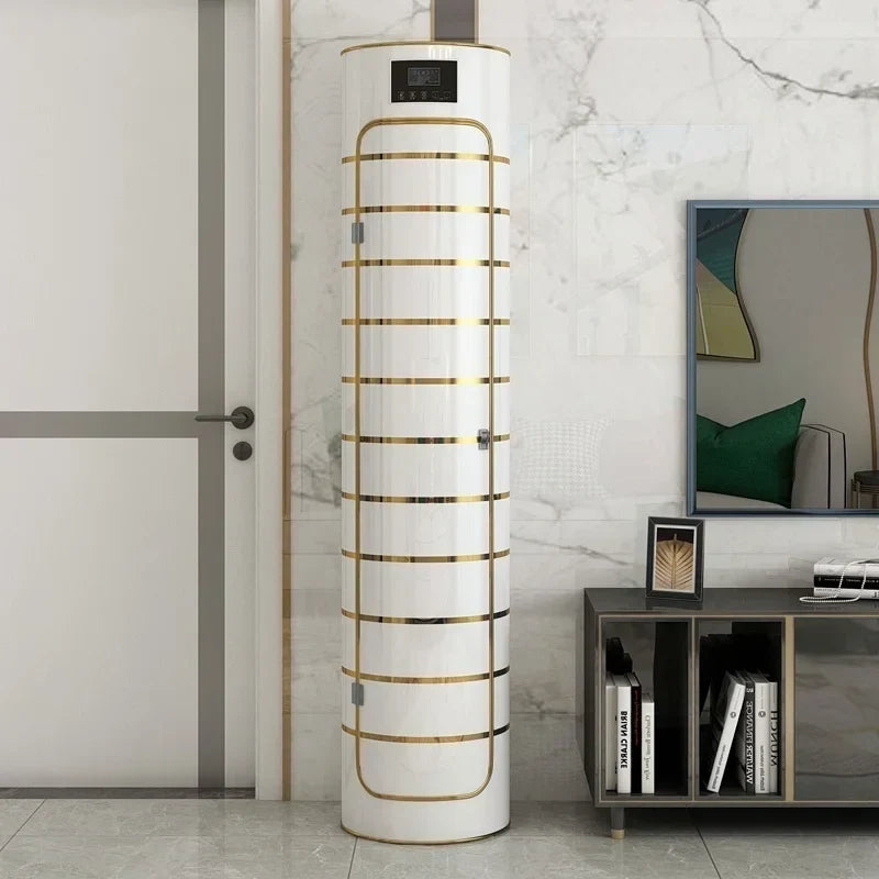 Large-capacity multi-layer rotating disinfection shoe cabinet [with mirror + deodorizer]