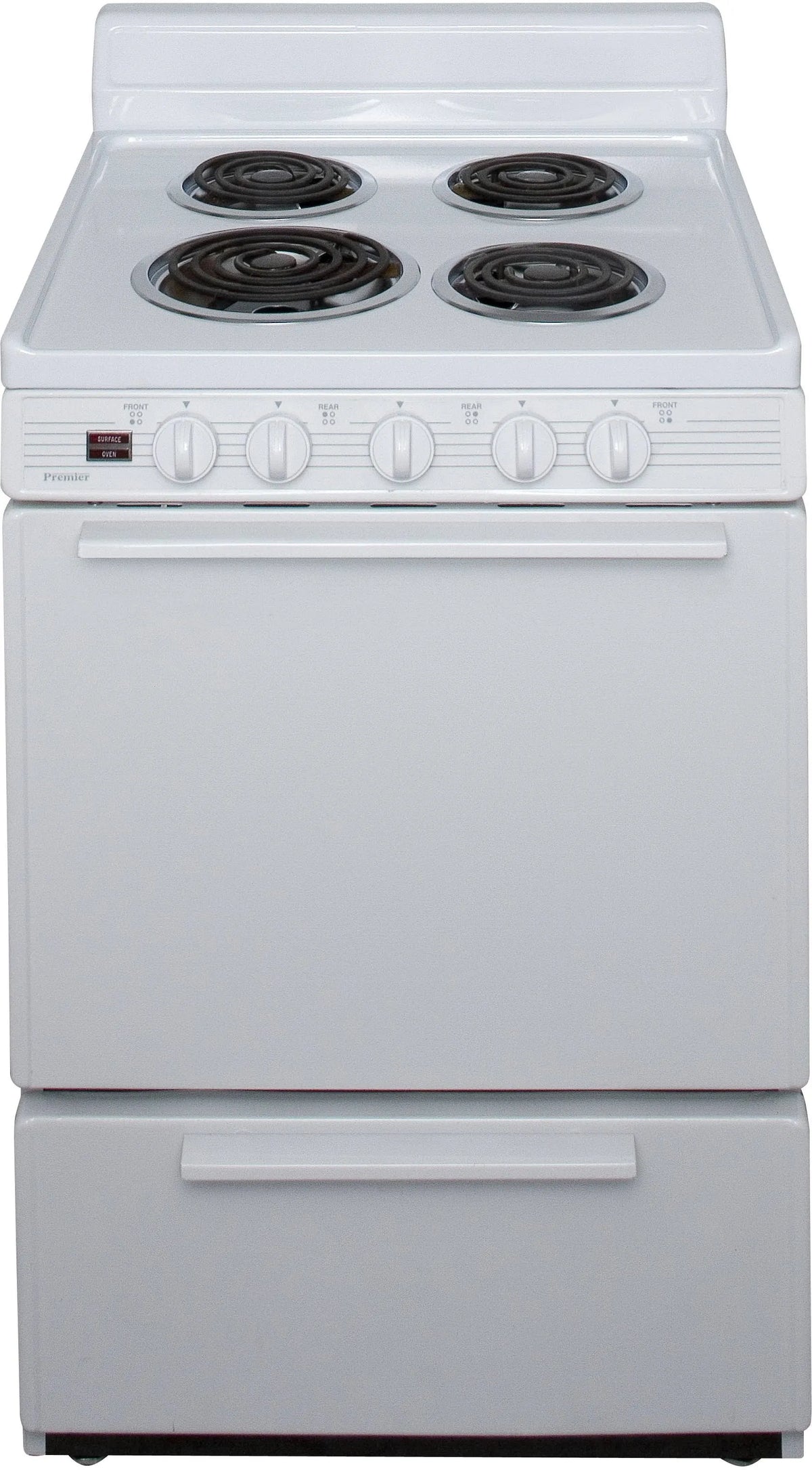 Premier 24 inch Electric Range (White)