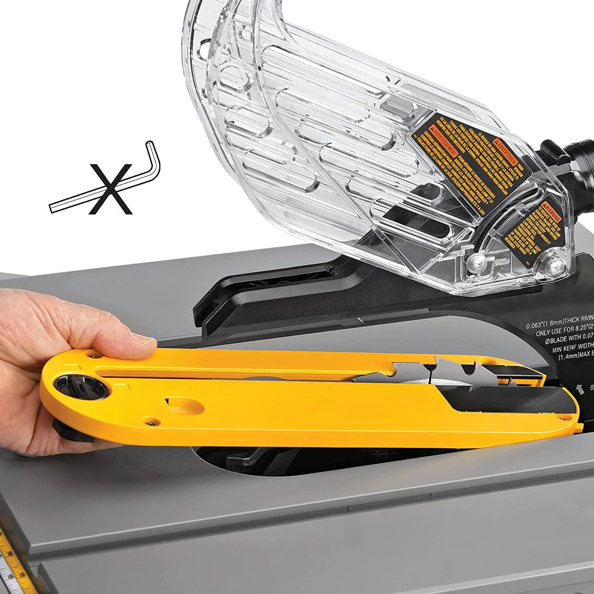 Table Saw for Jobsite, Compact, 8-1/4-Inch (DWE7485)